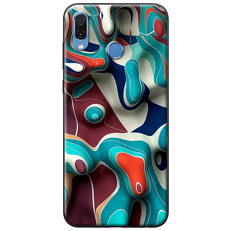 Ốp lưng dành cho Honor Play mẫu Loang màu