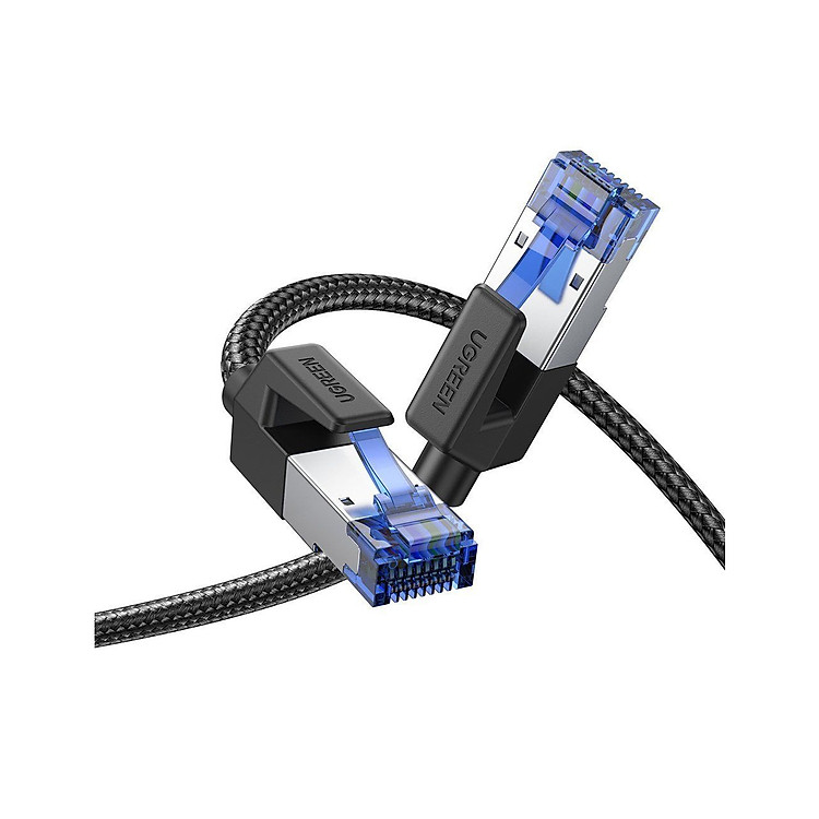 Cáp nối mạng Lan 1M CAT8 Shielded giữa các máy tính Ugreen 80429 NW153 Hàng Chính Hãng