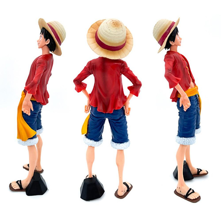 Mô Hình Luffy 3 Mặt Biểu Cảm 27CM - Ảnh 4