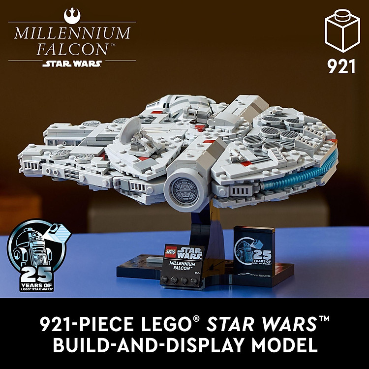 LEGO STAR WARS 75375 Millennium Falcon Chính hãng Ưu đãi - Hình ảnh 3