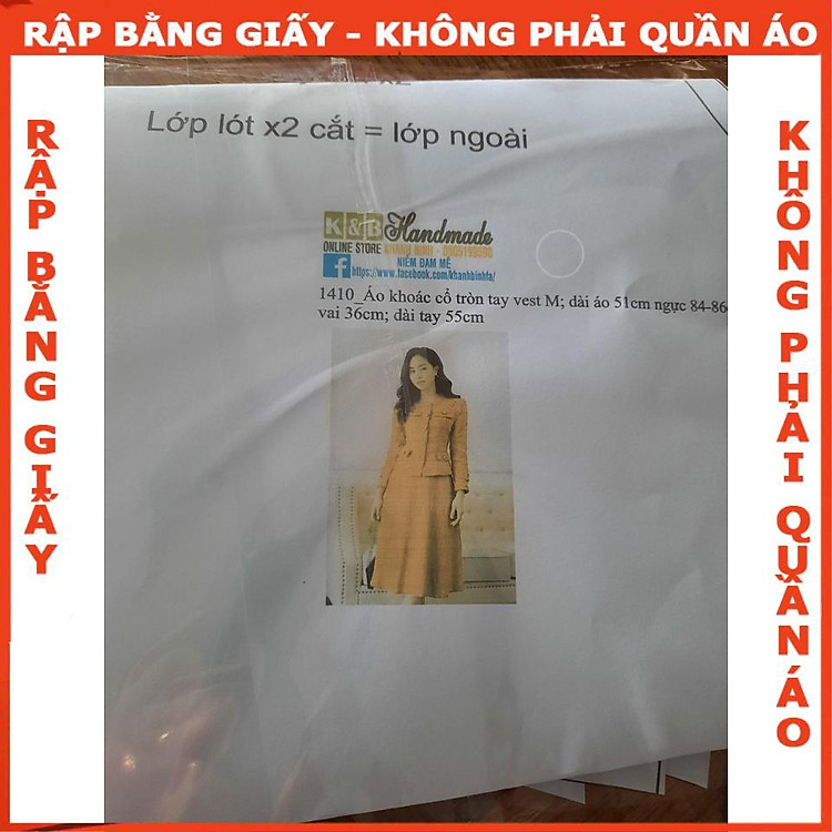 Rập giấy A0 mã 1410 (BẢN VẼ) - Ảnh 5