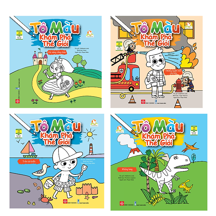 Tô Màu Khám Phá Thế Giới