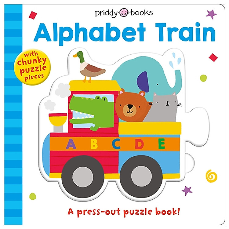 Puzzle And Play: Alphabet Train: A Press-Out Puzzle Book!