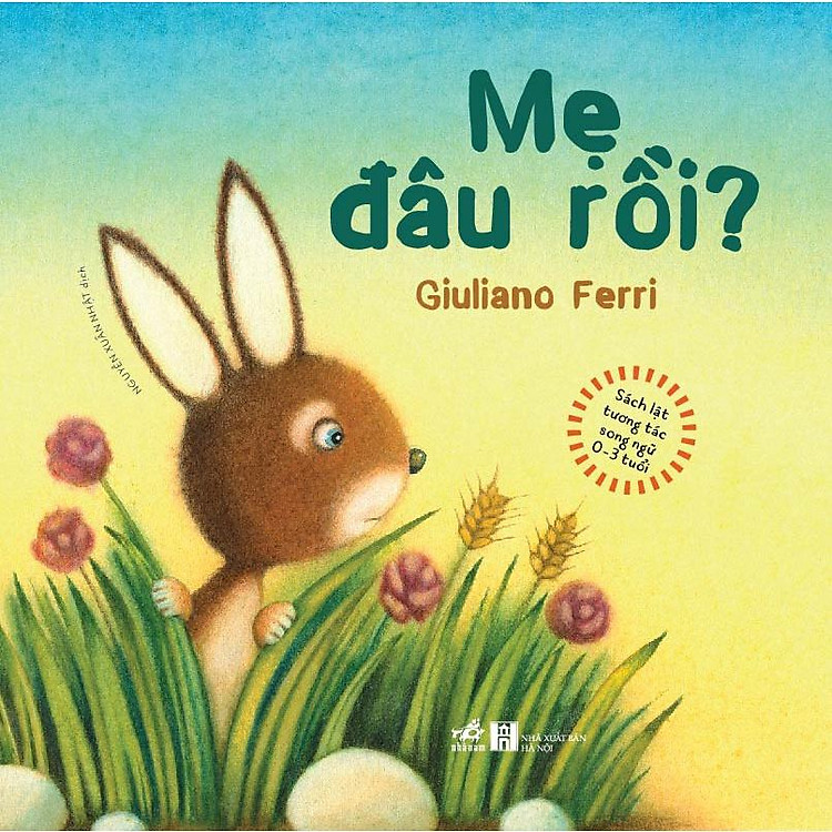 Sách Lật Tương Tác Song Ngữ 0-3 Tuổi: Mẹ Đâu Rồi (TB 2021)