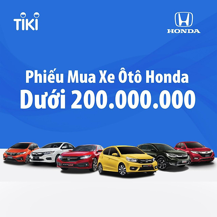 Phiếu mua xe Ô TÔ HONDA - V2