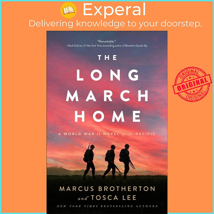 Sách - The Long March Home - A World War II Novel of the Pacific by Tosca Lee (UK edition, hardcover)