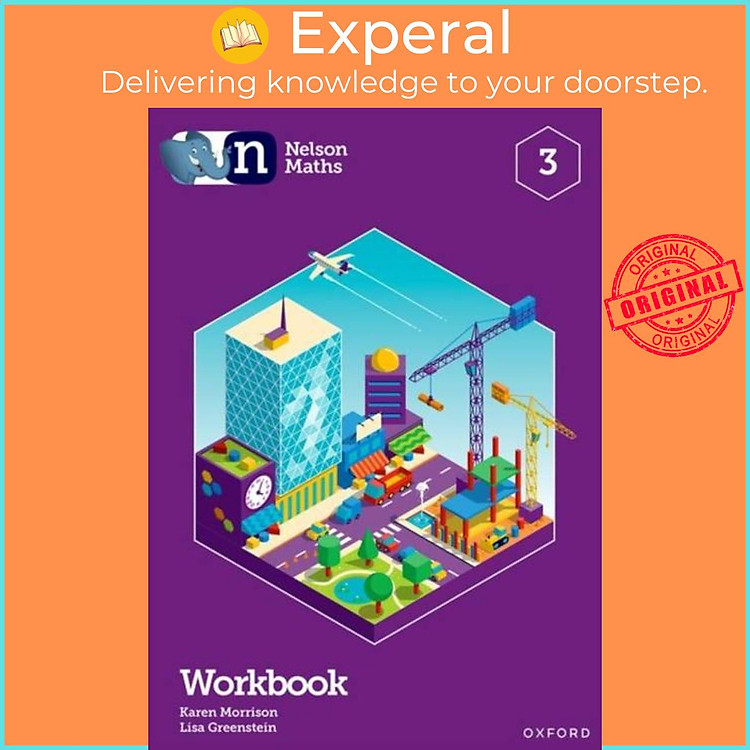 Sách - Nelson Maths: Workbook 3 by Lisa Greenstein (UK edition, paperback)