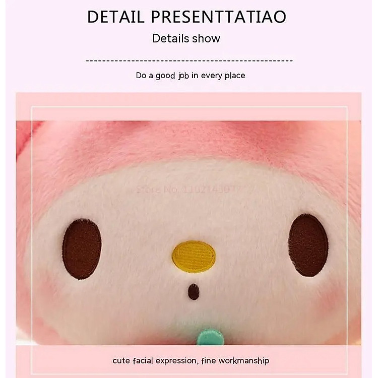 Mua Gấu bông Melody ôm dâu dễ thương Chính hãng Ưu đãi - Hình ảnh 4
