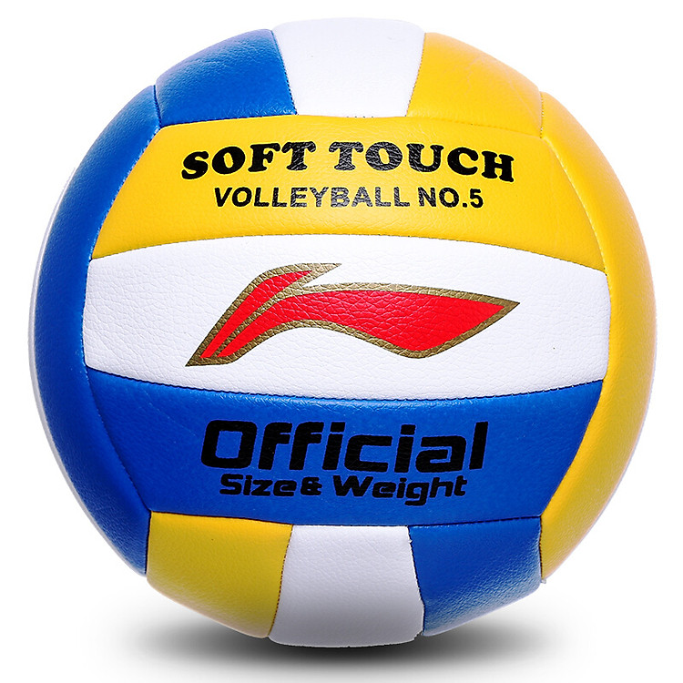 Quả Bóng Chuyền Li-Ning LVQK001 Tặng Kèm Túi Đựng , Bơm và Kim Bơm