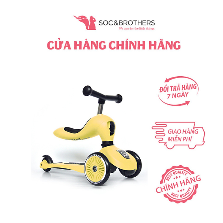 Scoot and Ride Highwaykick 1 màu Lemon Chính hãng Tiết kiệm - Hình ảnh 3