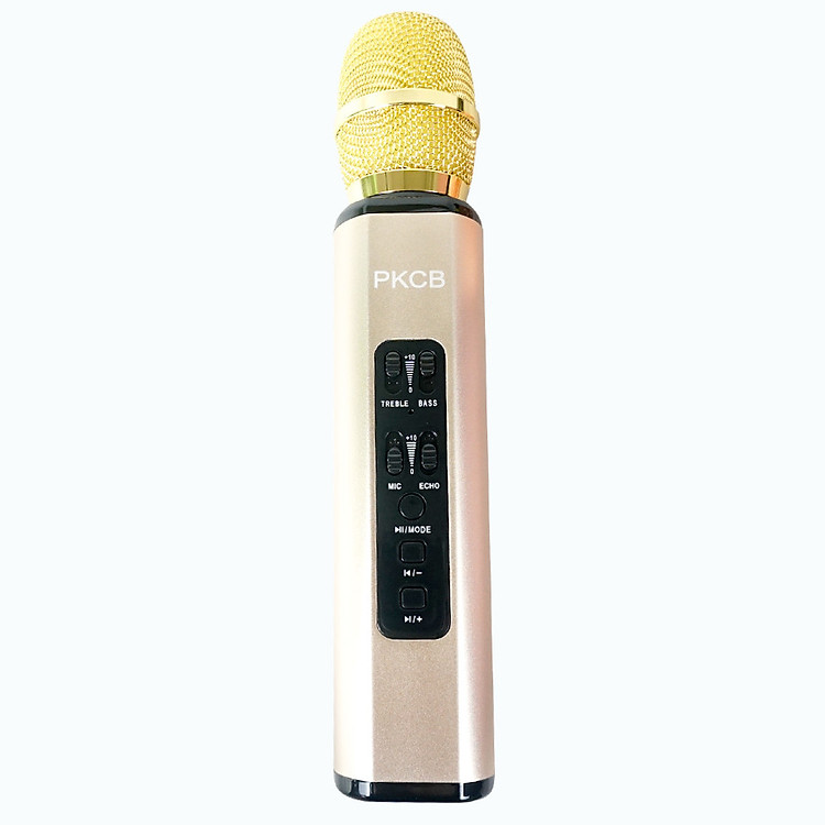 Micro karaoke kèm Loa bluetooth nhập khẩu cao Cấp Cắm thẻ nhớ 3 trong 1 Hàng chính hãng