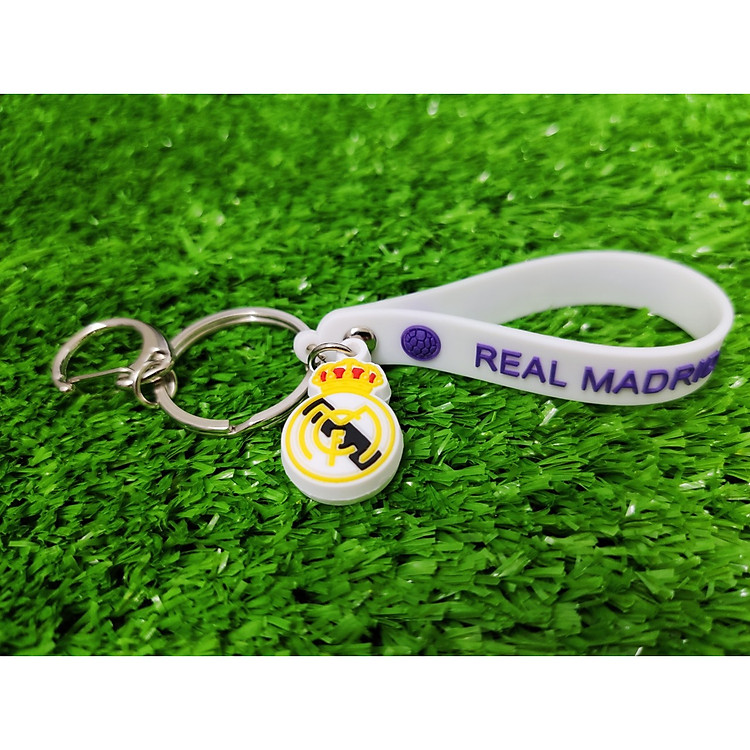 Móc khóa bóng đá nhựa clb bóng đá Real combo