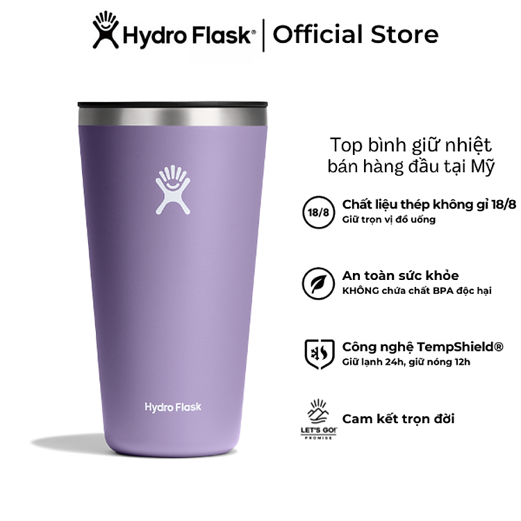 Cốc giữ nhiệt Hydro Flask All Around Tumbler Press-in Lid 28 OZ - Hàng chính hãng (Season 2024)
