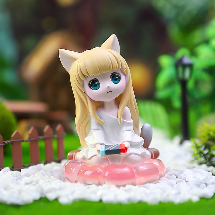 Mô Hình Cô Bé Mèo Cosplay Soft Cute Cat Blind Box
