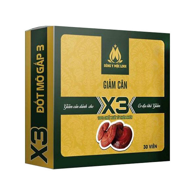 Thảo Dược hỗ trợ Giảm Cân Mộc Linh Mẫu Mới (Mộc Linh X3) - Giảm Cân Nhanh Chóng - An Toàn - Hiệu Quả