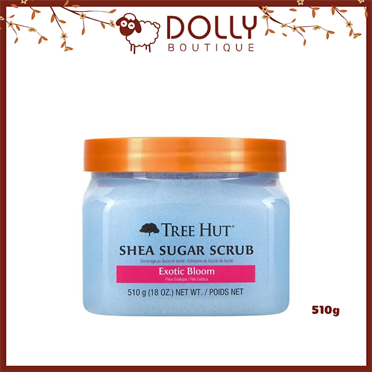 Tẩy Tế Bào Chết Body Tree Hut Shea Sugar Exotic Bloom 510g