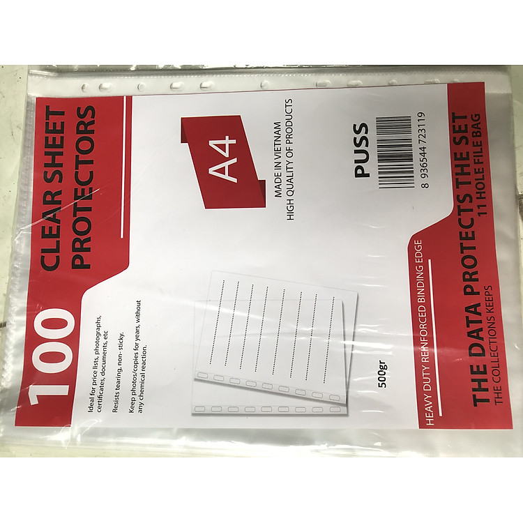 Bìa lỗ dày Puss 300gr - Ảnh 3