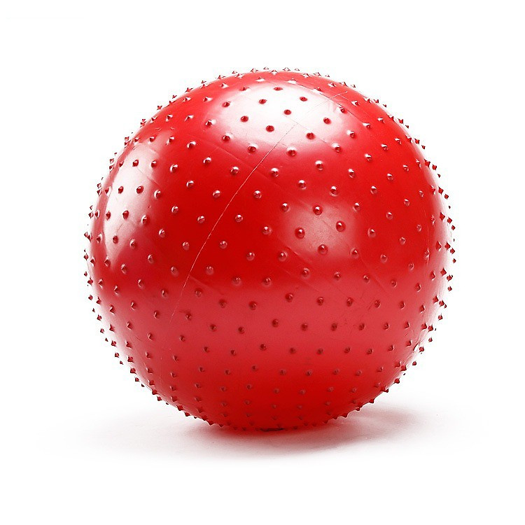 Bóng tập yoga có gai 65cm ( đỏ)