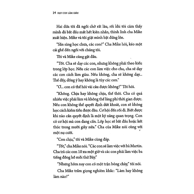 Dạy Con Làm Giàu 01: Để Không Có Tiền Vẫn Tạo Ra Tiền (Tái Bản 2022) - Ảnh 4