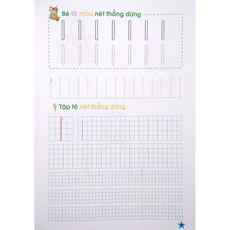 Tủ Sách Mầm Non - Bé Làm Quen Với Các Nét Cơ Bản (Dành Cho Trẻ 5-6 Tuổi) - Ảnh 2