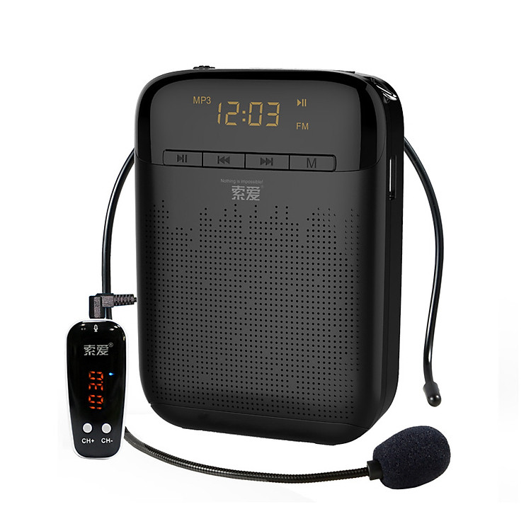 Máy Trợ Giảng Không Dây SOAIY S-588 FM - Hàng Nhập Khẩu AZONE