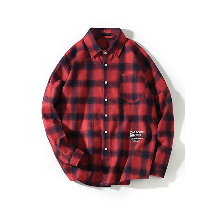 Áo Sơ Mi Flannel streetwear nam SM-0820