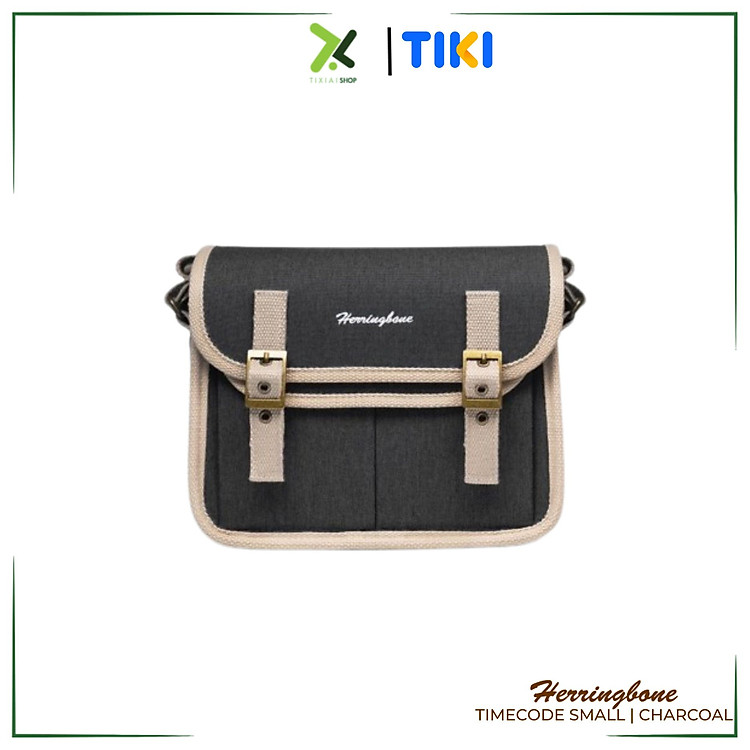 Túi đựng máy ảnh Herringbone Timecode Small phong cách cổ điển Hàn Quốc