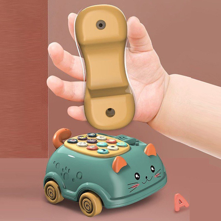 Điện Thoại Xe Kéo Mèo Cưng Chính hãng Giá tốt - Hình ảnh 4