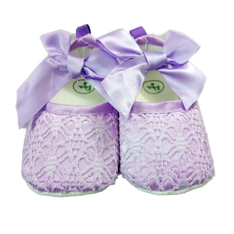 Giày búp bê ren tập đi PCkids Mẫu 1