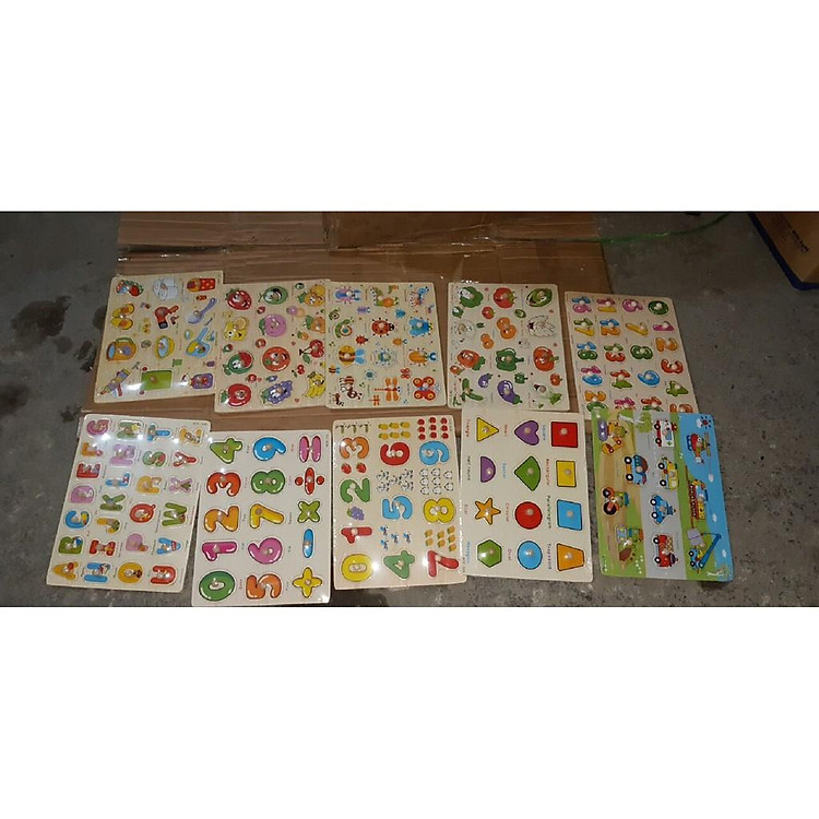 Bảng Núm Gỗ Thông Minh Cho Bé Chính hãng Tiết kiệm - Hình ảnh 5