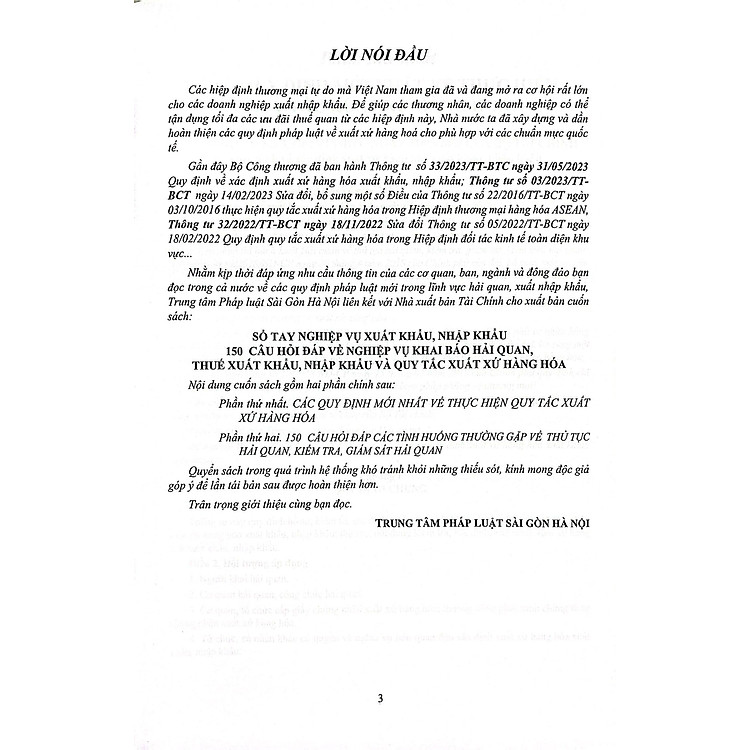 Sổ Tay Nghiệp Vụ Xuất Khẩu, Nhập Khẩu - Ảnh 5