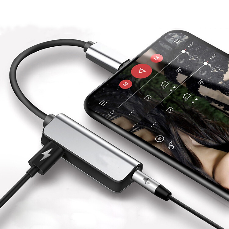 Cáp Chuyển Đổi Type C Sang Jack Audio 3.5 Baseus