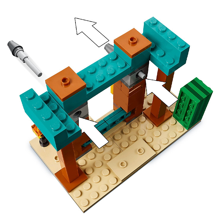 Đồ Chơi Lắp Ráp LEGO MINECRAFT 21267 Chính hãng Ưu đãi - Hình ảnh 3