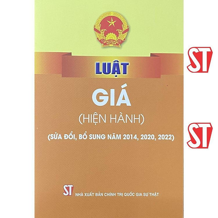 Luật Giá (Hiện Hành) (Sửa Đổi, Bổ Sung Năm 2014, 2020, 2022)