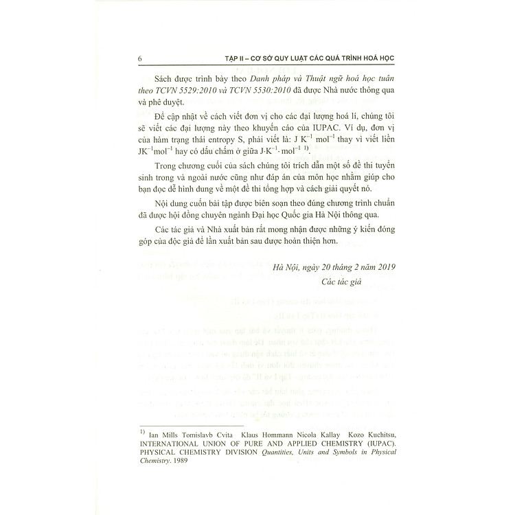 Bài Tập Hóa Học Đại Cương Tập 2: Cơ Sở Quy Luật Các Quá Trình Hóa Học - Ảnh 5