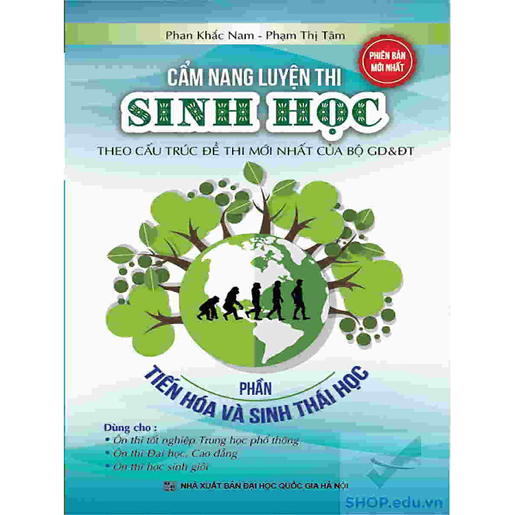 CẨM NANG LUYỆN THI THPT QUỐC GIA SINH HỌC TẬP 2 – SINH THÁI và TIẾN HÓA