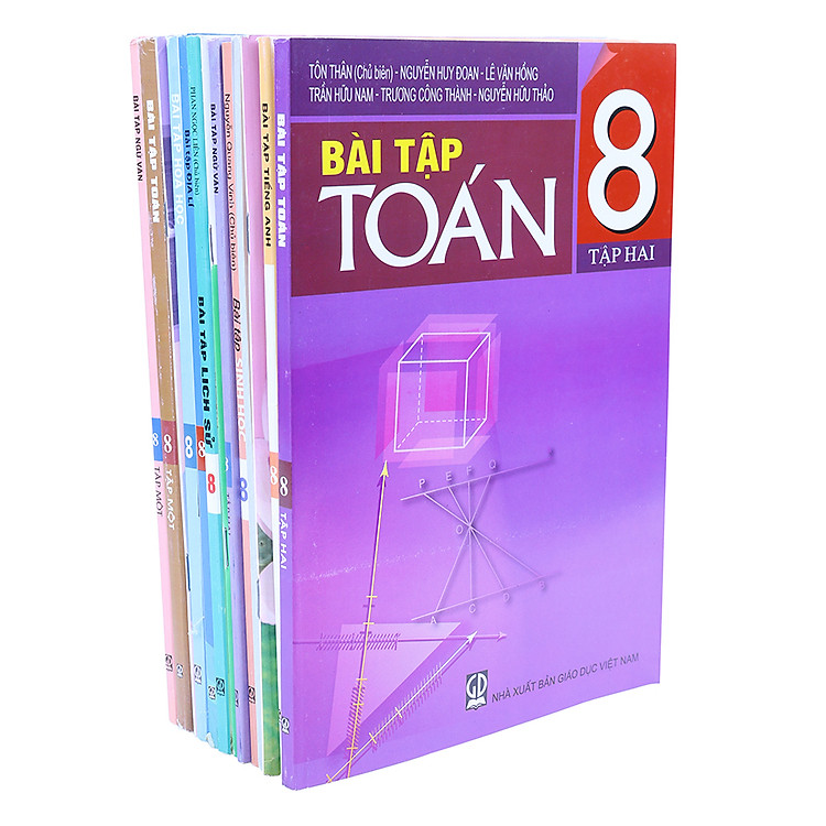 Bộ Sách Giáo Khoa Bài Tập Lớp 8 (7 Cuốn)