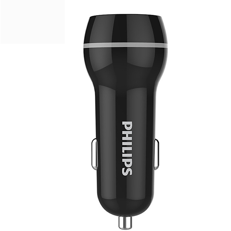 Tẩu sạc ô tô, xe hơi cao cấp Philips DLP2357 - Hàng chính hãng