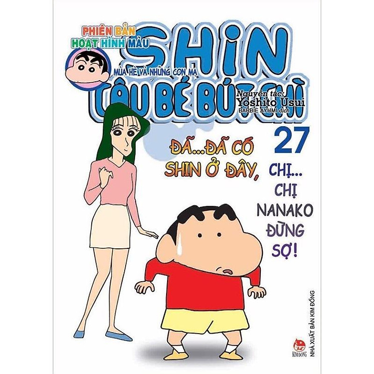 Truyện - Shin - Cậu Bé Bút Chì - Phiên Bản Hoạt Hình Màu - Chọn Lẻ Tập 26 - 52 - Yoshito Usui - NXB Kim Đồng