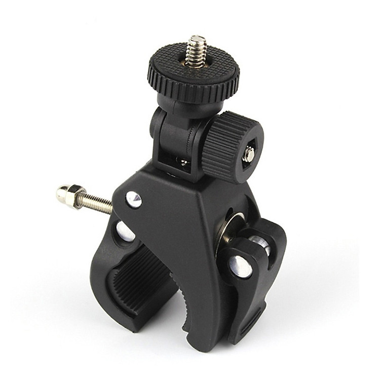 Kẹp chuẩn ốc 1/4 gắn máy ảnh lên ghi đông xe