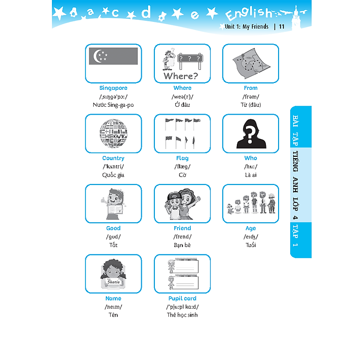Global Success - Bài Tập Tiếng Anh Lớp 4 - Tập 1 - Ảnh 5