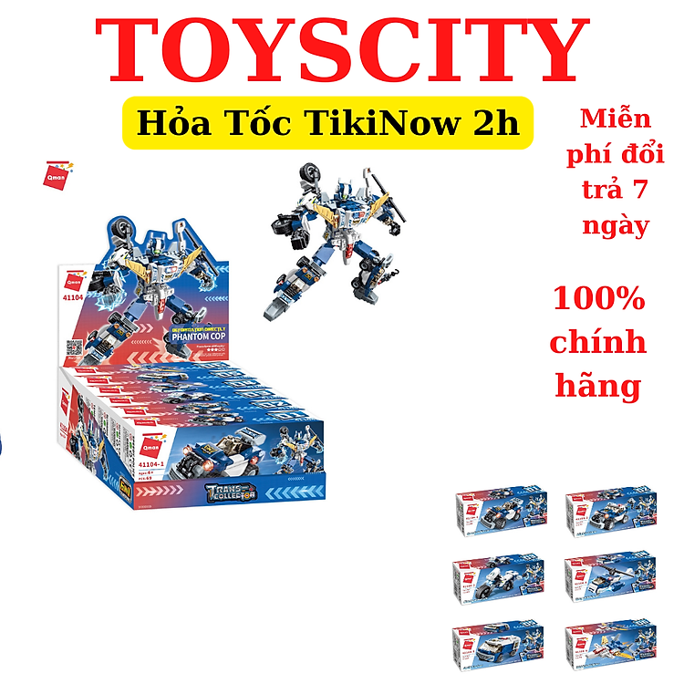 Đồ chơi xếp hình Cảnh sát Qman 41104 Chính hãng Giá rẻ