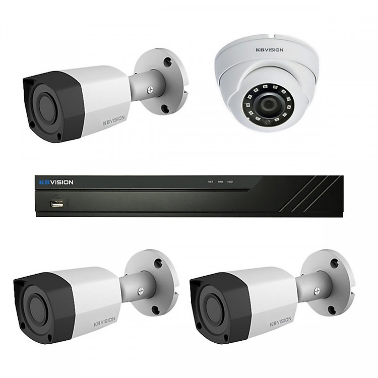 Trọn bộ camera quan sát KBVISION - Hàng nhập khẩu