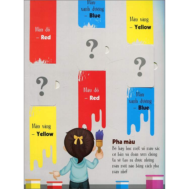 Tương Tác - Lift-The-Flap-Lật Mở Khám Phá - Colours And Shapes - Màu Sắc Và Hình Dạng (Tái Bản) - Ảnh 2