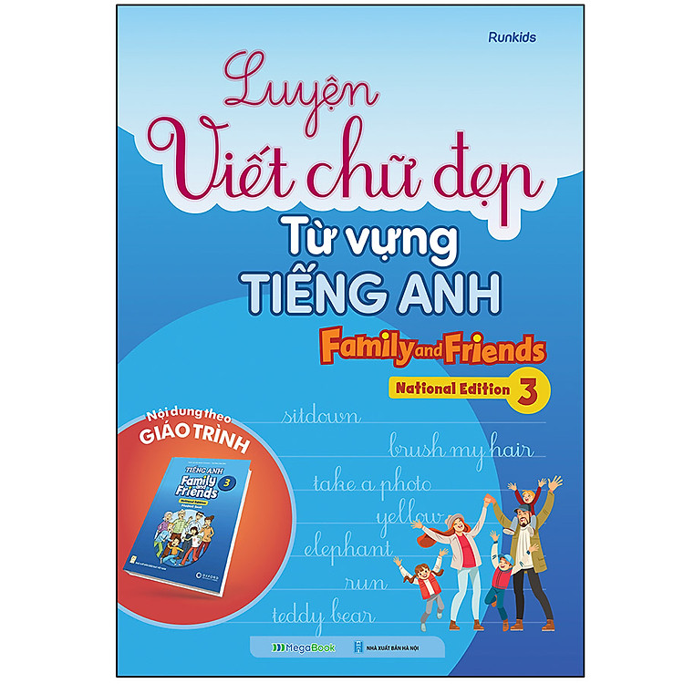 Luyện viết chữ đẹp từ vựng Tiếng Anh Family and Friends – National Edition 3
