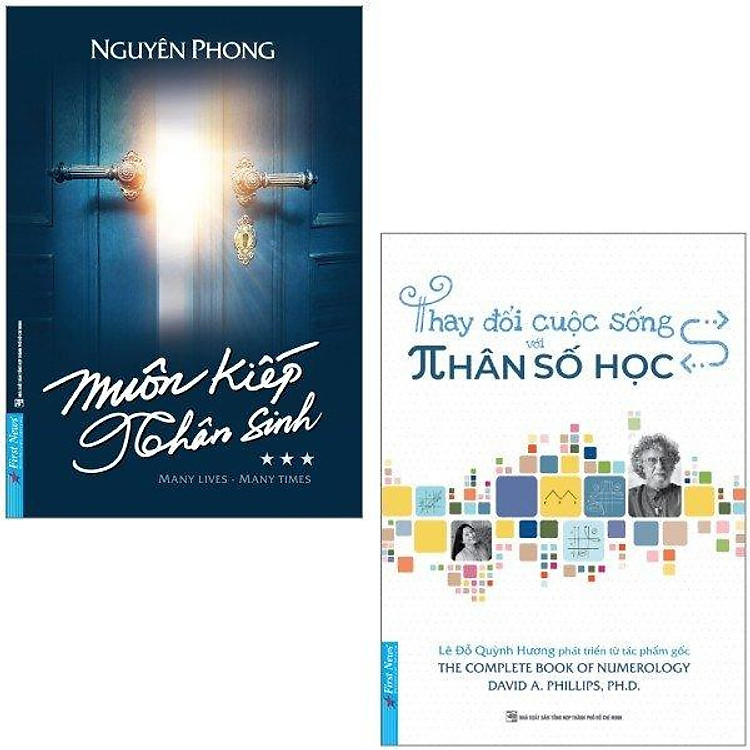 Combo Sách Thay Đổi Cuộc Sống Với Nhân Số Học + Muôn Kiếp Nhân Sinh - Many Times, Many Lives - Tập 3 (Bộ 2 Cuốn)