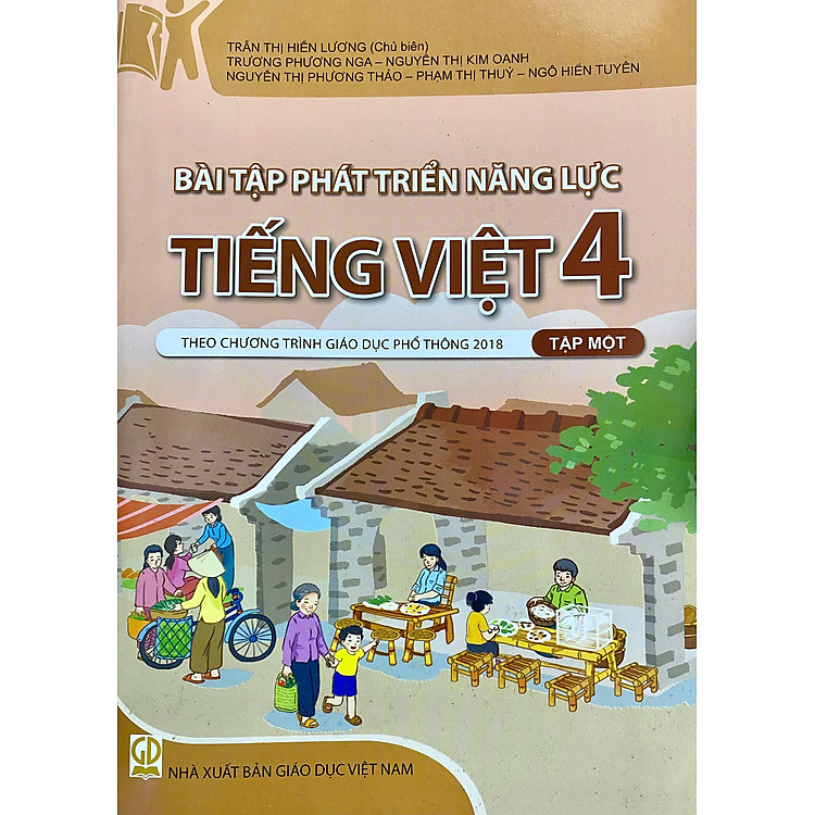 Bài Tập Phát Triển Năng Lực Tiếng Việt Lớp 4 (Tập 1+2)