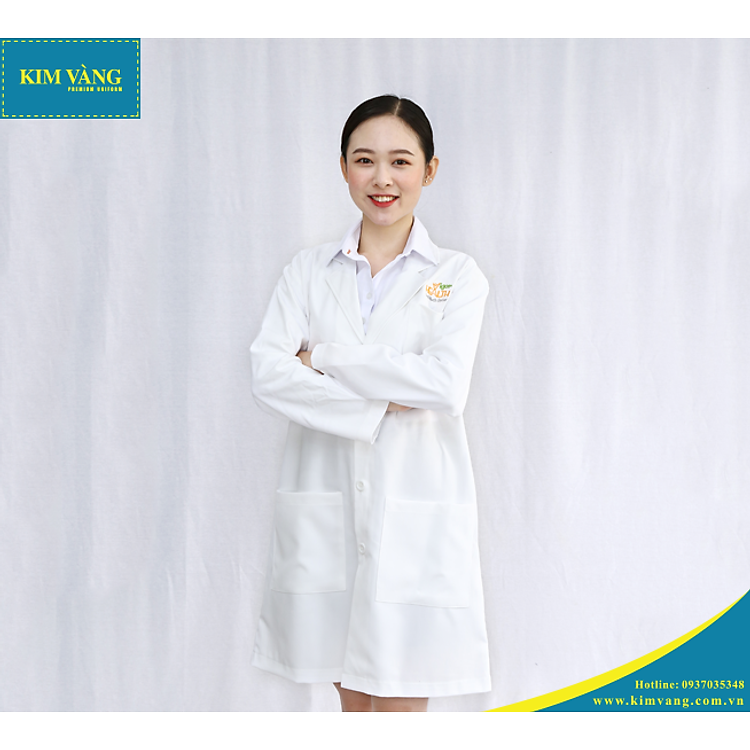 ÁO BLOUSE, ÁO DƯỢC SĨ MẪU 01 - ABS001