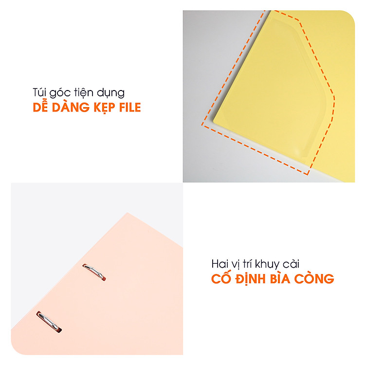 Bìa Còng D2 Switch ON AO+ (A4, 2 Nhẫn 3.5cm) - Xanh dương - Ảnh 4