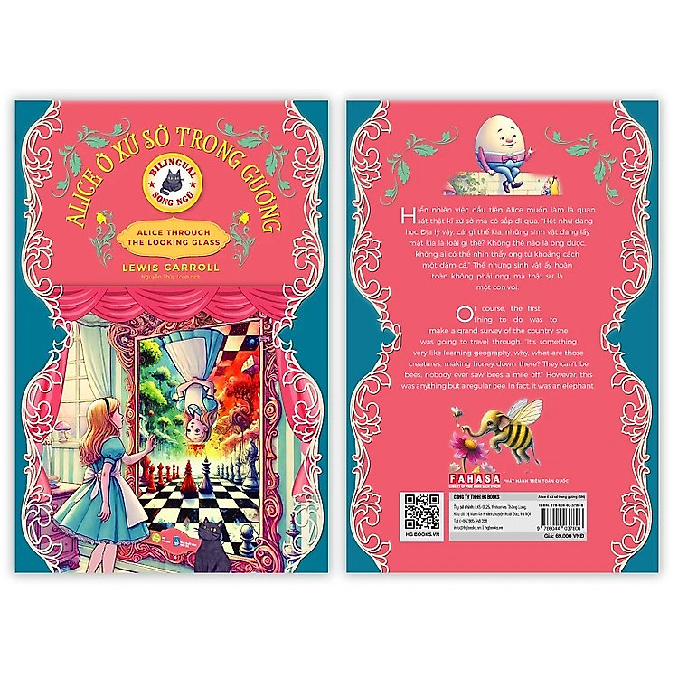 Alice ở xứ sở trong gương - Truyện song ngữ thiếu nhi - Ảnh 3